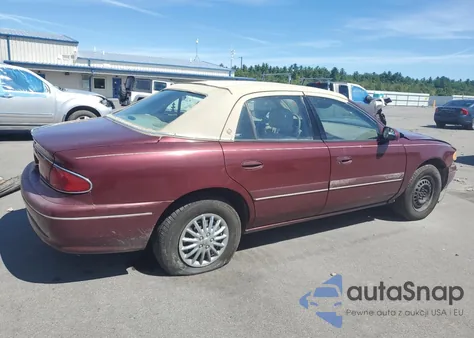 2001 Buick Century Custom из США, поврежденный, VIN 2G4WS52J511274318